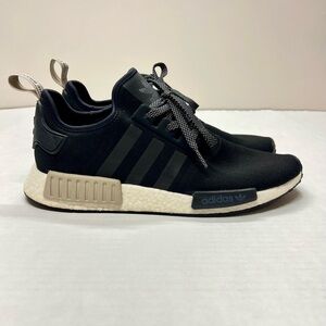 Adidas NMD R1 Men’s Black Sand Sneaker (S76847)